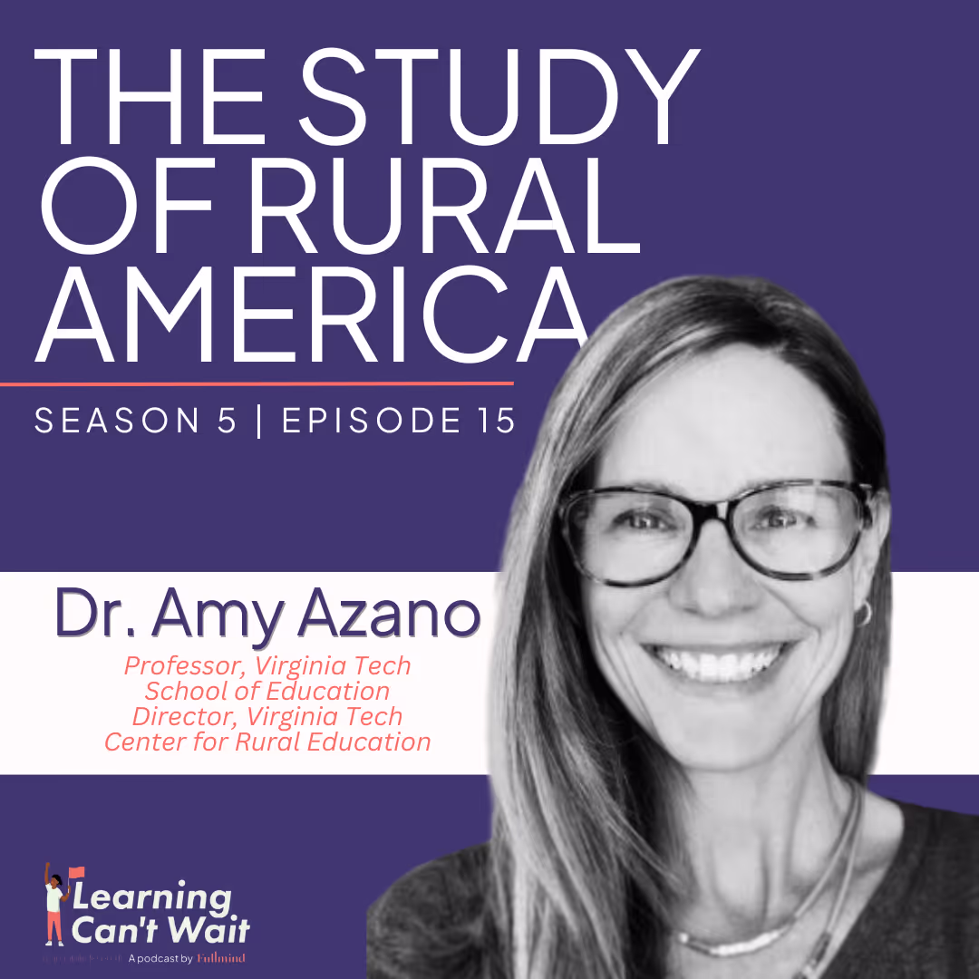 Season Episode The Study of Rural Education with Dr. Amy Azano