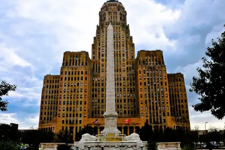 Buffalo City Hall, home city of King Center Charter School, a Fullmind case study