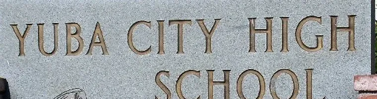 Yuba City High School sign, home of the Honkers, in a Fullmind tutoring case study district