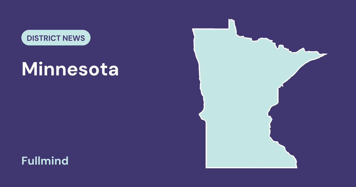 Outline map of Minnesota